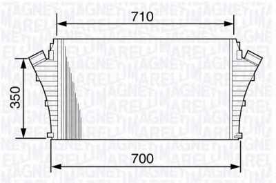 MAGNETI MARELLI 351319203500 -  Интеркулер